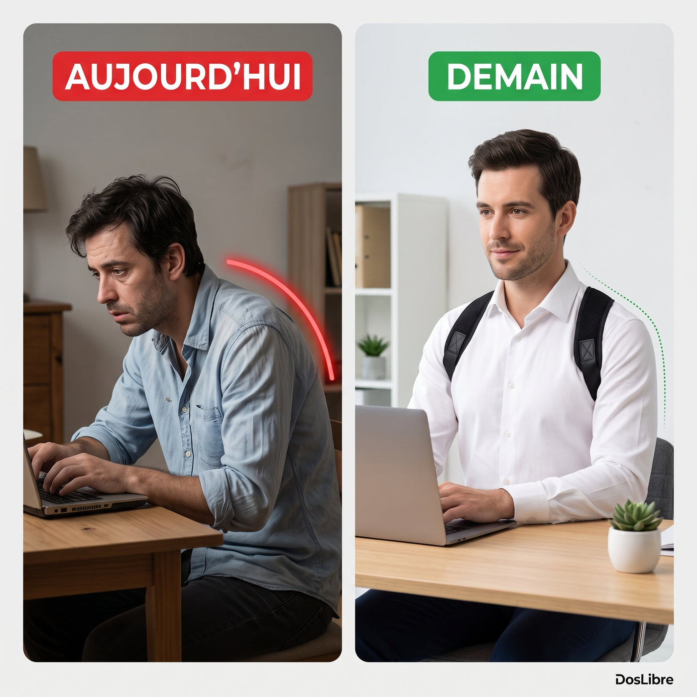 DosLibre — Soutien postural réglable